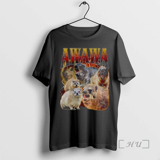 Trending Awawa Funny Animal Hyrax Meme T-Shirts, Hoodie, Sweatshirt | InkThreadWorks.com