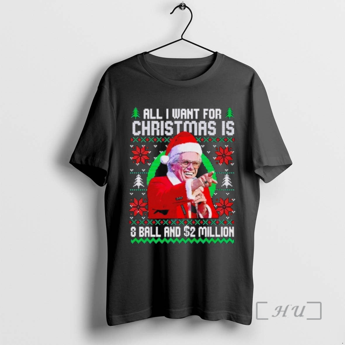 Trending Baby Billy All I Want For Christmas Is 8 Ball And 2 Million Premium T-Shirts, Hoodie, Sweatshirt