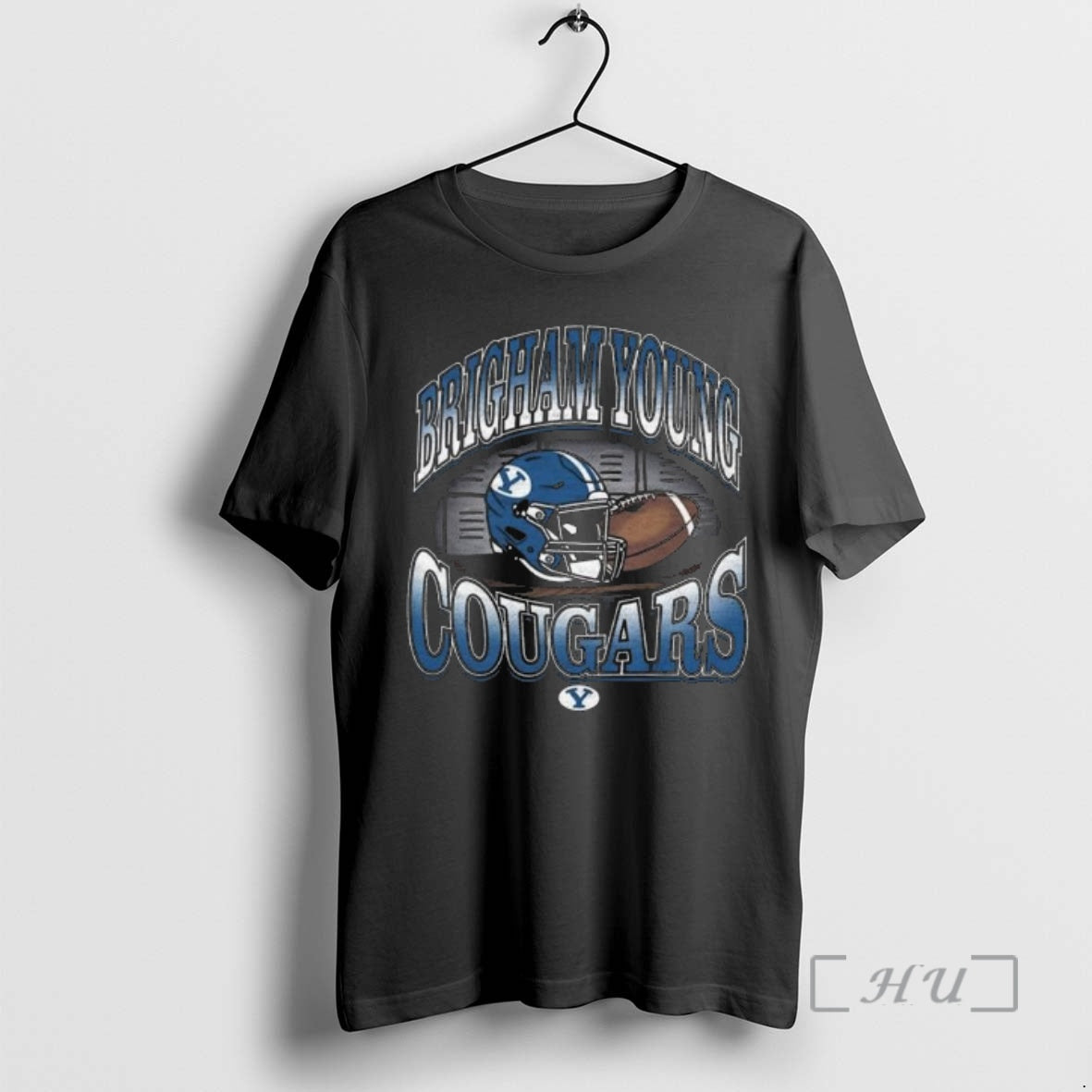 Trending Byu Cougars Football Helmet Graphic T-Shirts, Hoodie, Sweatshirt | InkThreadWorks.com