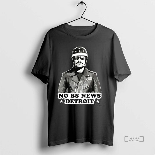 Trending Charlie Leduff No Bs News Detroit Slogan T-Shirts, Hoodie, Sweatshirt | InkThreadWorks.com