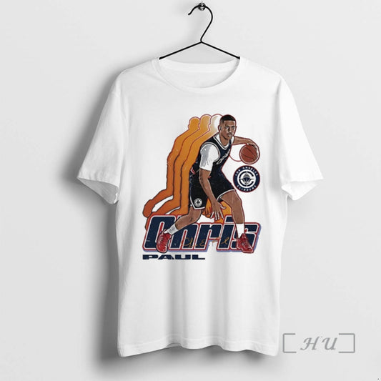 Trending Chris Paul Los Angeles Clippers Basketball Signature Retro T-Shirts, Hoodie, Sweatshirt | InkThreadWorks.com