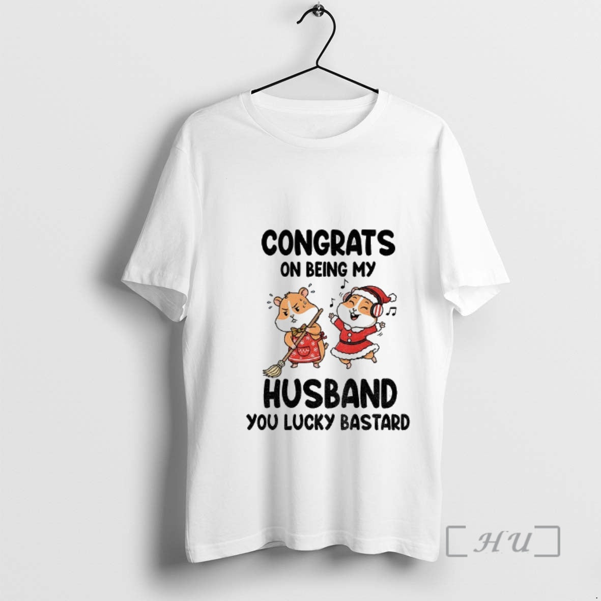 Trending Congrats On Being My Husband You Lucky Bastard T-Shirts, Hoodie, Sweatshirt | InkThreadWorks.com