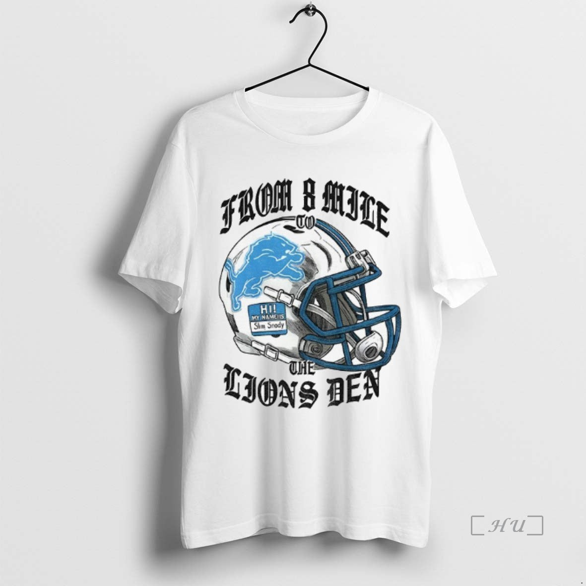 Trending Detroit Lions From 8 Mile To The Lions Den Eminem Premium T Shirts Sweater Hoodie, Sweatshirt | InkThreadWorks.com