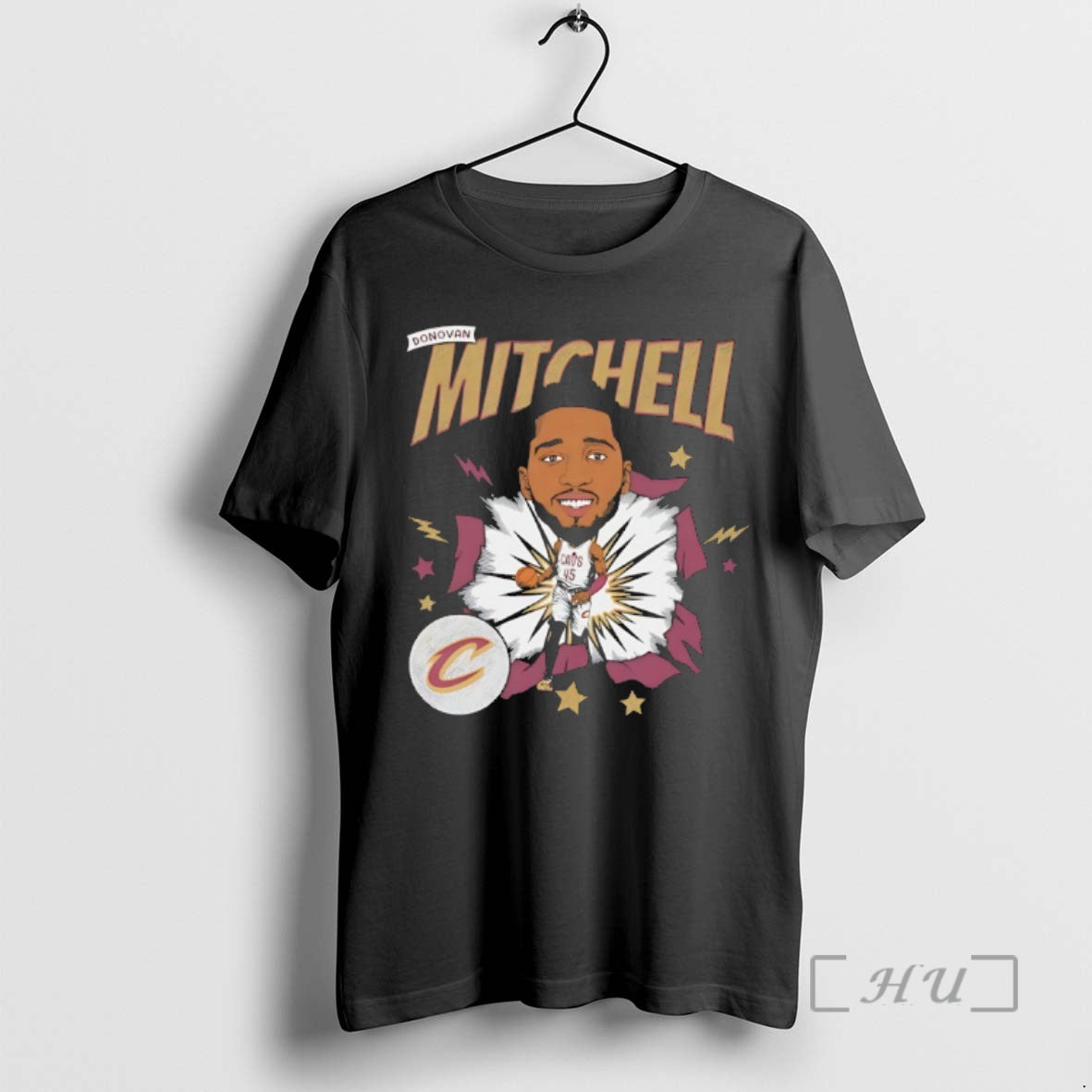 Trending Donovan Mitchell Cleveland Cavaliers Basketball Player Caricature T-Shirts, Hoodie, Sweatshirt | InkThreadWorks.com