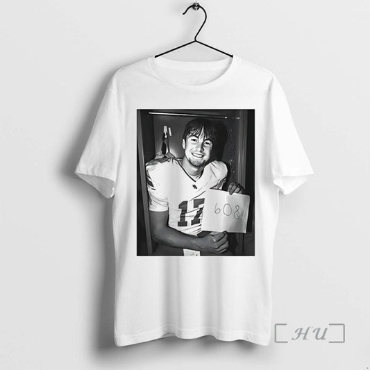 Trending Drew Mestemaker 608 North Texas Mean Green Football Circle T-Shirts, Hoodie, Sweatshirt | InkThreadWorks.com