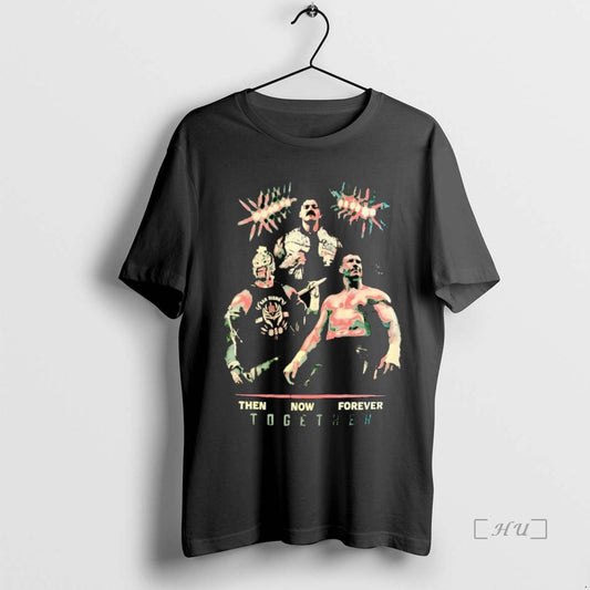 Trending Eddie Guerrero Rey Mysterio And Chavo Guerrero Then Now Forever Together Premium T Shirts Hoodie, Sweatshirt