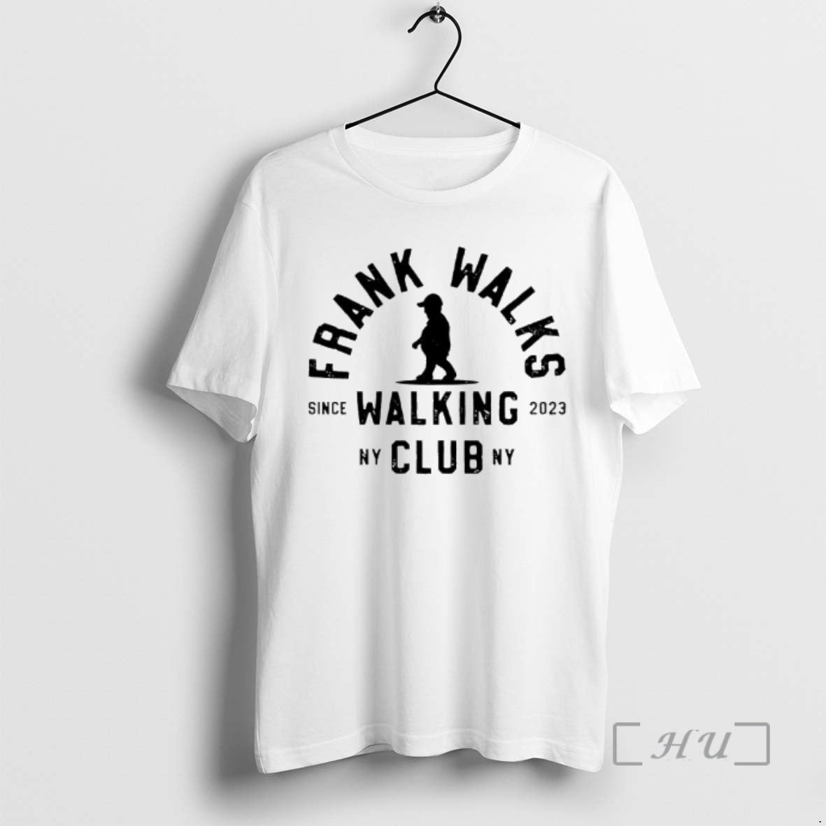 Trending Frank Walks Club Since 2023 Ny Logo T-Shirts, Hoodie, Sweatshirt | InkThreadWorks.com