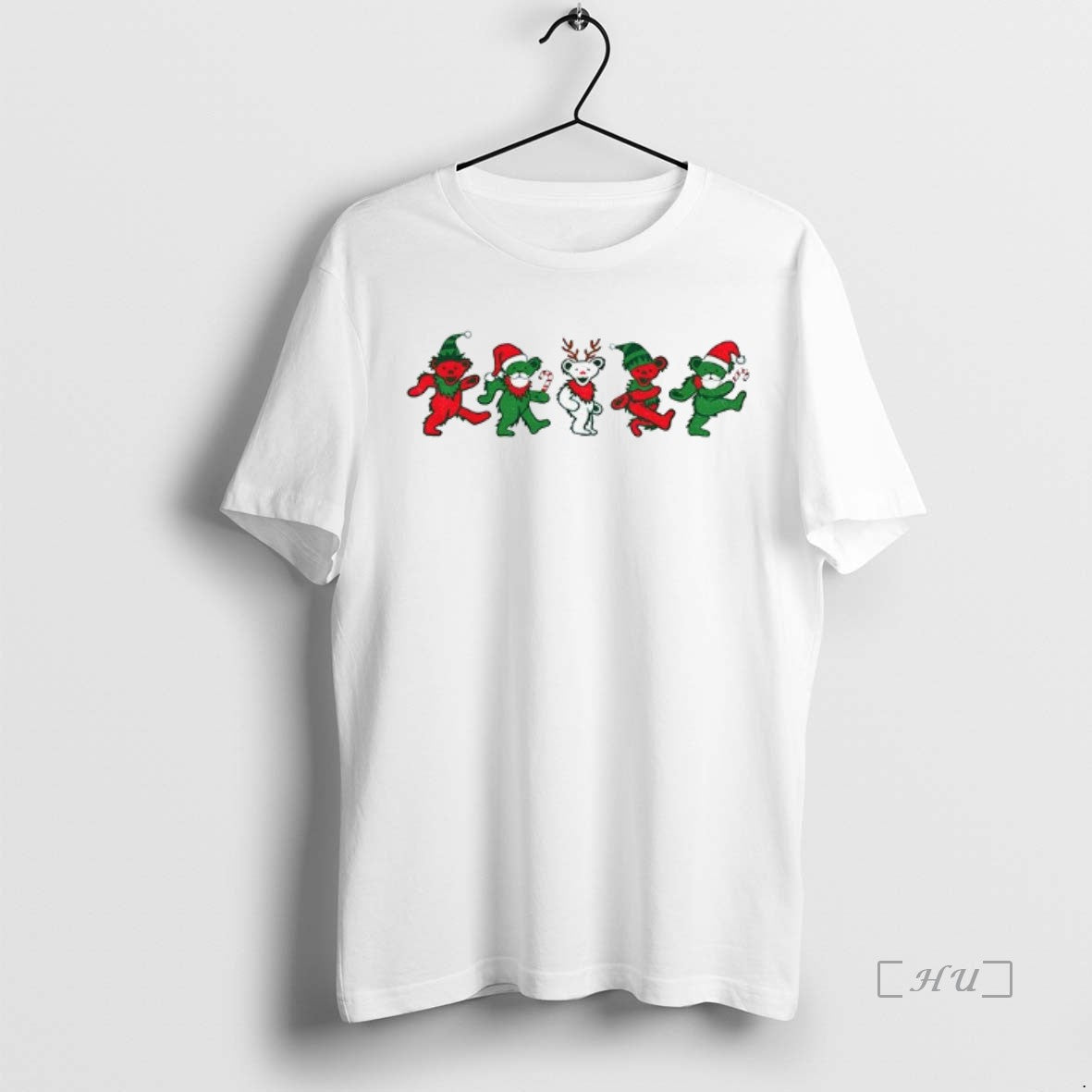 Trending Grateful Dead Dancing Bears Gildan Merry Christmas T-Shirts, Hoodie, Sweatshirt | InkThreadWorks.com