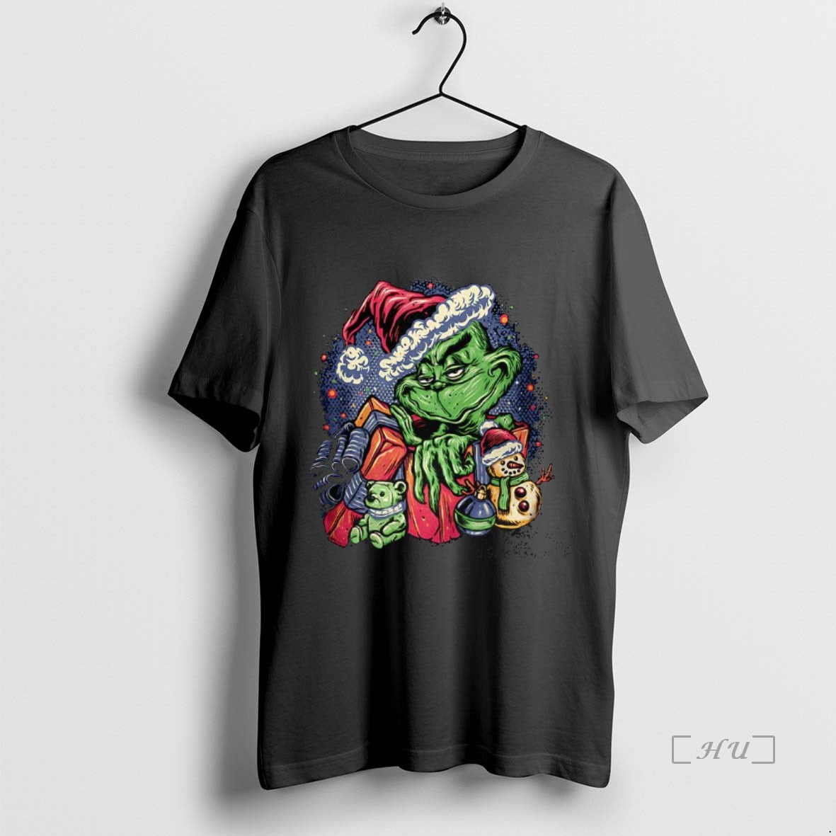 Trending Grinch A Grumpy Present Cartoon Christmas T-Shirts, Hoodie, Sweatshirt | InkThreadWorks.com