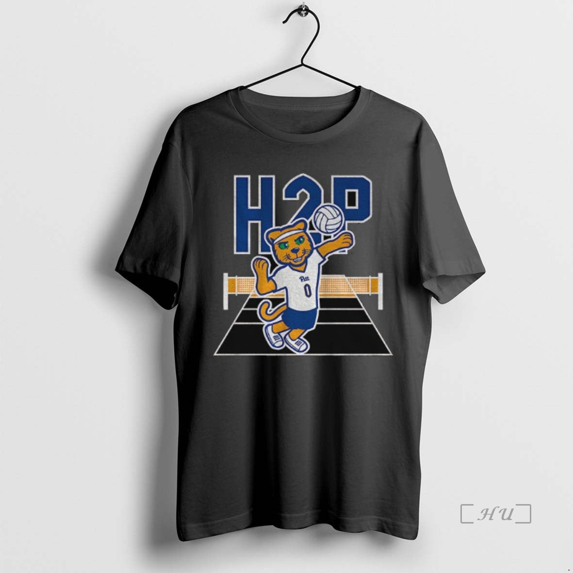 Trending H2p Pittsburgh Panthers Volleyball Mascot Logo T-Shirts, Hoodie, Sweatshirt | InkThreadWorks.com