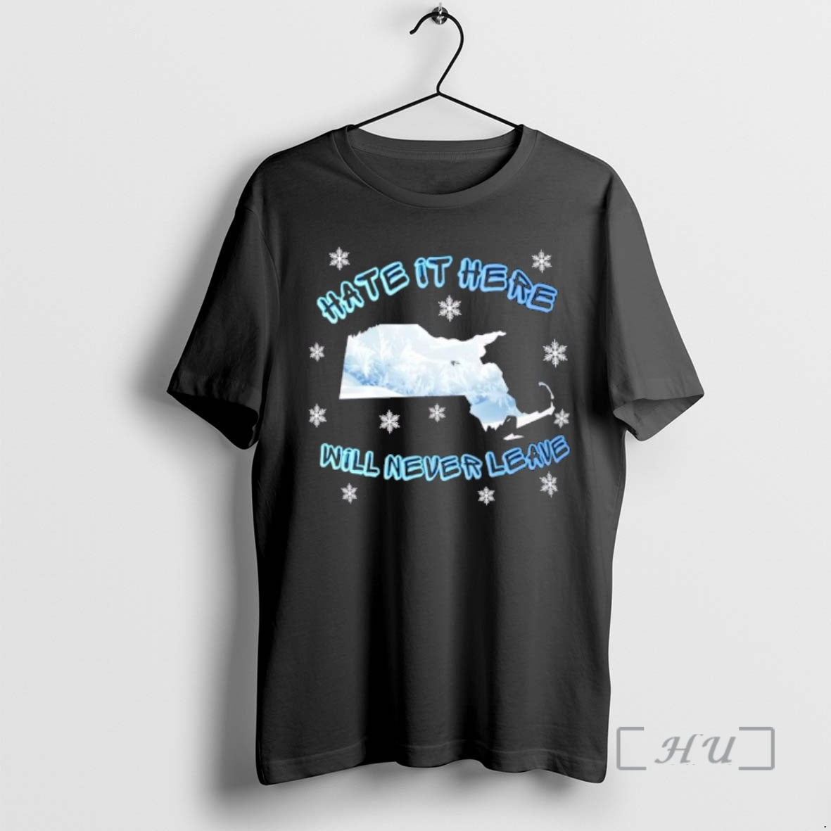 Trending Hate It Here Will Never Leave Christmas T-Shirts, Hoodie, Sweatshirt | InkThreadWorks.com