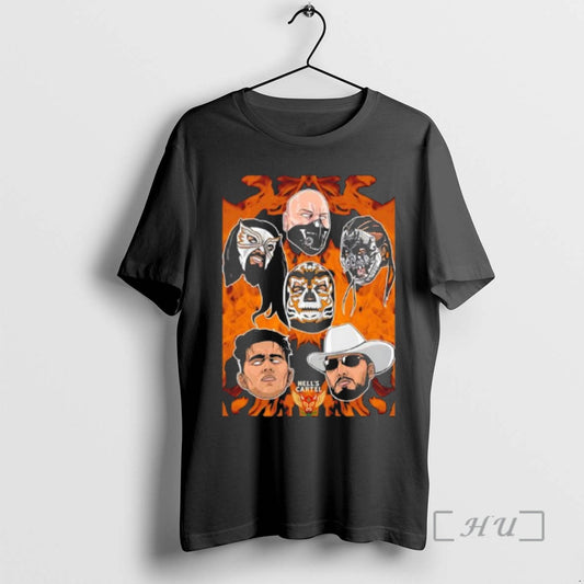 Trending Hells Cartel Big Head T-Shirts, Hoodie, Sweatshirt | InkThreadWorks.com