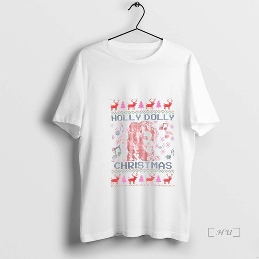 Trending Holly Dolly Christmas Merry Xmas T-Shirts, Hoodie, Sweatshirt | InkThreadWorks.com