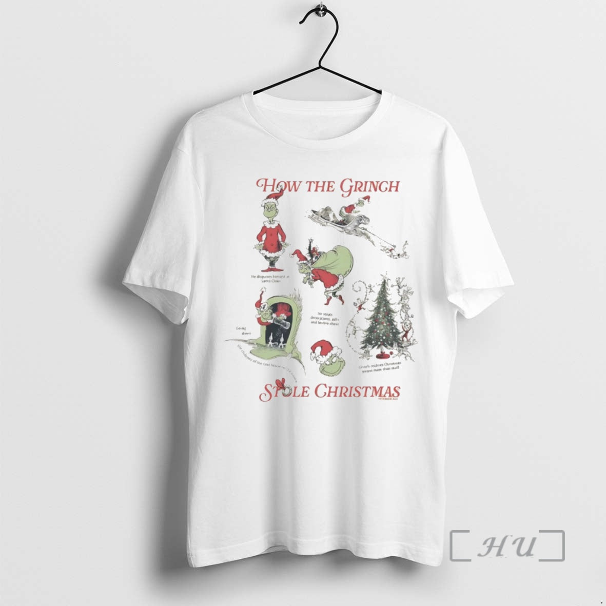 Trending How The Grinch Stole Christmas Circle T-Shirts, Hoodie, Sweatshirt | InkThreadWorks.com