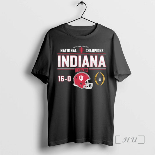 Trending Indiana Football National Champions Undefeated 16 0 T-Shirts, Hoodie, Sweatshirt | InkThreadWorks.com