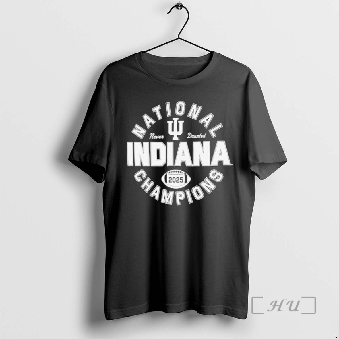 Trending Indiana National Champions 2025 Never Daurted Logo T-Shirts, Hoodie, Sweatshirt | InkThreadWorks.com
