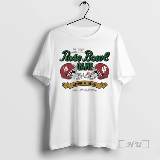Trending Indiana Vs Alabama 2026 Rose Bowl Game Helmet Matchup T-Shirts, Hoodie, Sweatshirt | InkThreadWorks.com