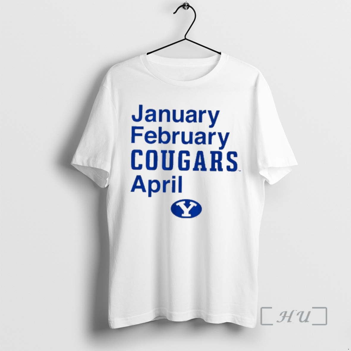 Trending January February Cougars April Byu Basketball T-Shirts, Hoodie, Sweatshirt