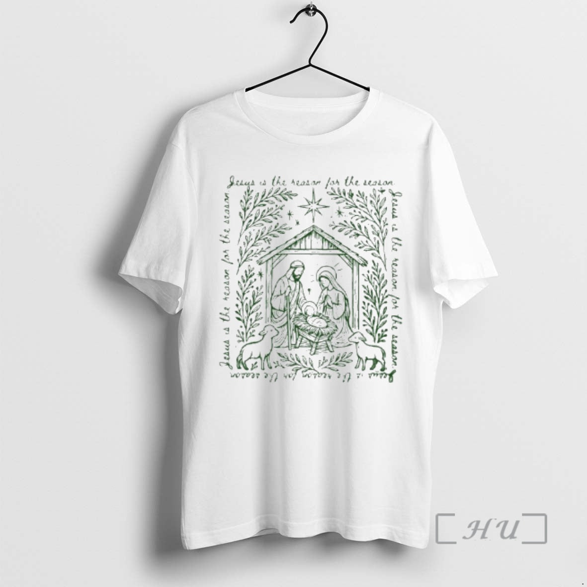 Trending Jesus Is The Season For The Season Christmas T-Shirts, Hoodie, Sweatshirt | InkThreadWorks.com