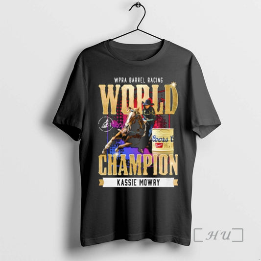 Trending Kassie Mowry Nfr 2025 Prca Barrel Racing World Champion T-Shirts, Hoodie, Sweatshirt