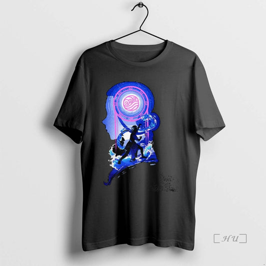 Trending Katara The Waterbender Avatar The Last Airbender Silhouette T-Shirts, Hoodie, Sweatshirt | InkThreadWorks.com