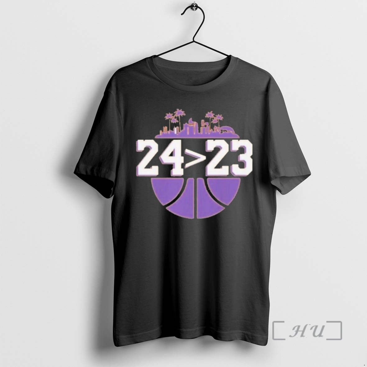 Trending Los Angeles Lakers Kobe 24 Over 23 Lebron T-Shirts, Hoodie, Sweatshirt | InkThreadWorks.com