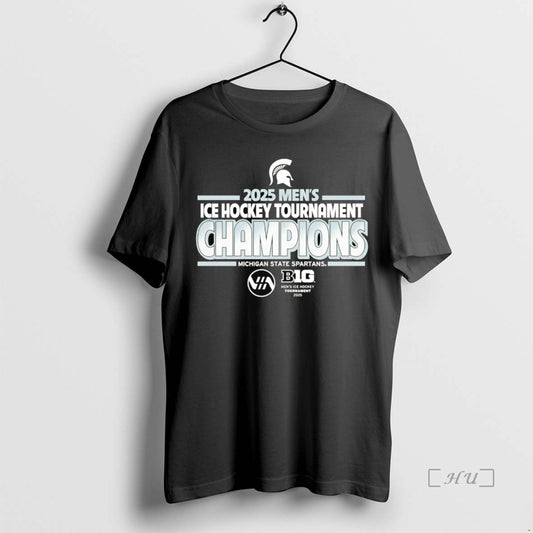 Trending Michigan State Spartans 2025 Mens Hockey Tournament Champions T-Shirts, Hoodie, Sweatshirt | InkThreadWorks.com