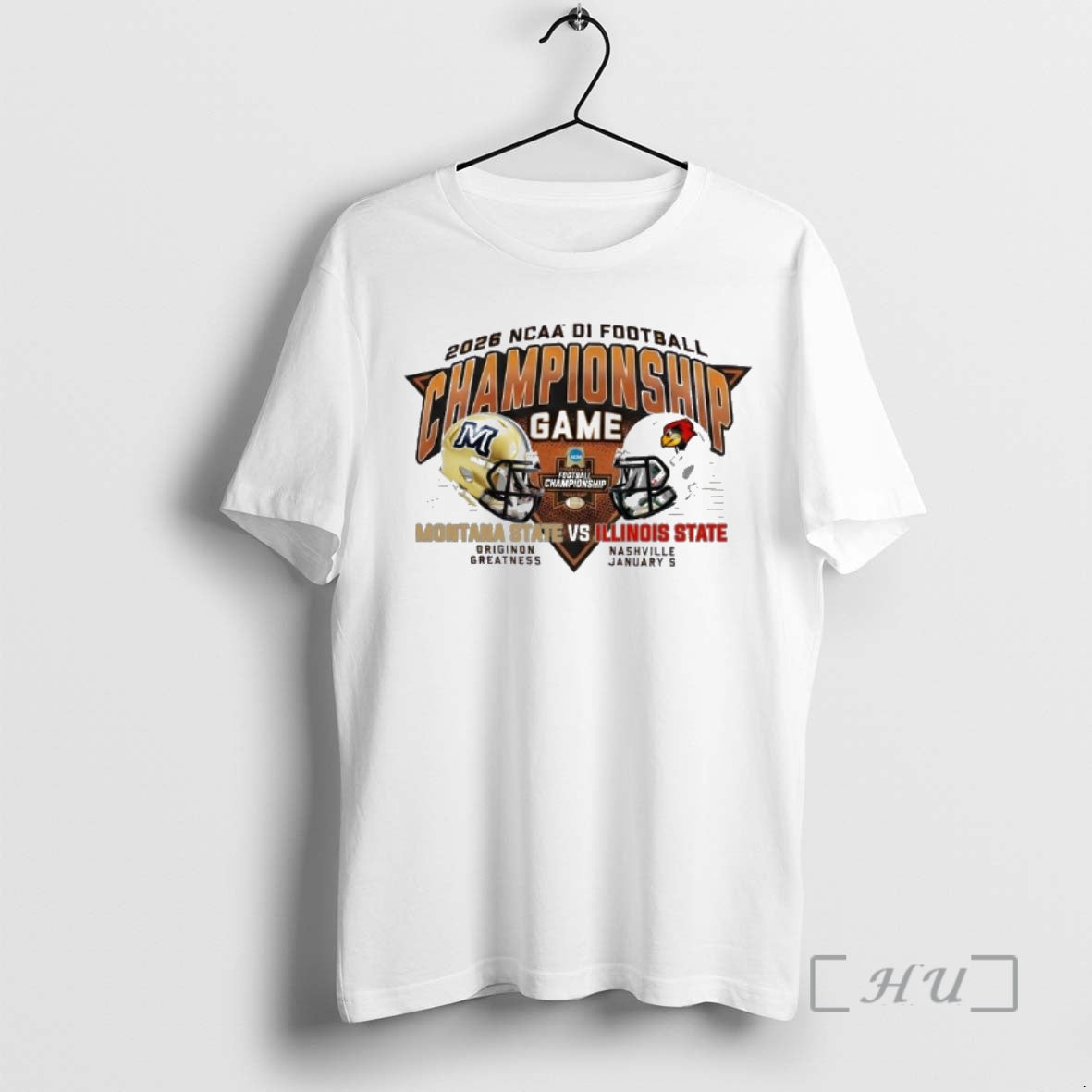 Trending Montana State Vs Illinois State 2025 26 Ncaa Di Football Championship Matchup Premium T-Shirts, Hoodie, Sweatshirt