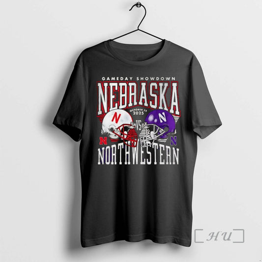 Trending Nebraska Cornhuskers Vs Northwestern Wildcats 2025 Gameday Showdown T-Shirts, Hoodie, Sweatshirt