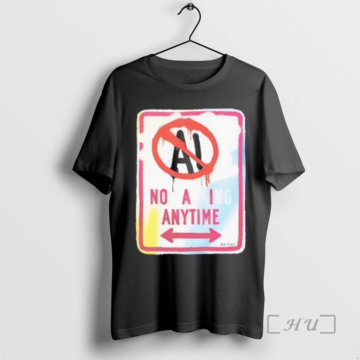 Trending No Ai Anytime Red Circle T-Shirts, Hoodie, Sweatshirt | InkThreadWorks.com