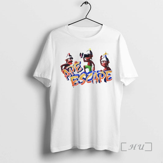 Trending Playstation Ape Escape Monkey Cartoon T-Shirts, Hoodie, Sweatshirt | InkThreadWorks.com