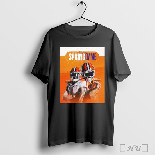 Trending Poster Spring Game Clemson South Carolina Team White And Team Orange April 5th 2025