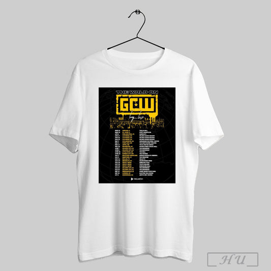 Trending Poster The World On Gcw Game Changer Wrestling Long Live March 29 Chicago Il