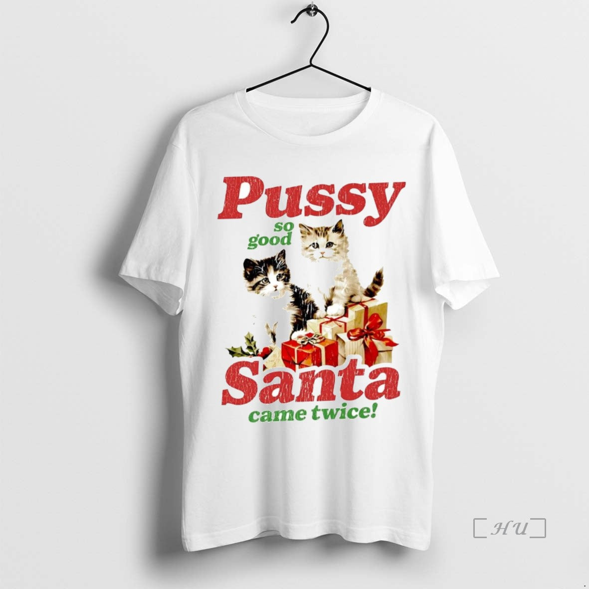 Trending Pussy So Good Santa Came Twice Christmas T-Shirts, Hoodie, Sweatshirt | InkThreadWorks.com