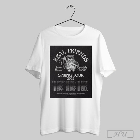 Trending Real Friends Live In Concert Across The Usa Spring Tour 2025 Supporting Silverstein With