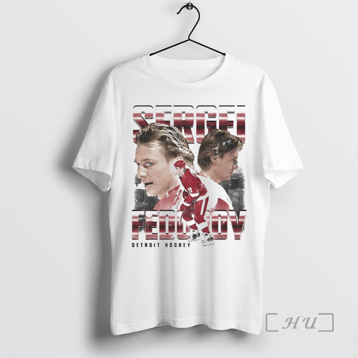 Trending Sergei Fedorov Picture Collage Detroit Hockey T-Shirts, Hoodie, Sweatshirt | InkThreadWorks.com