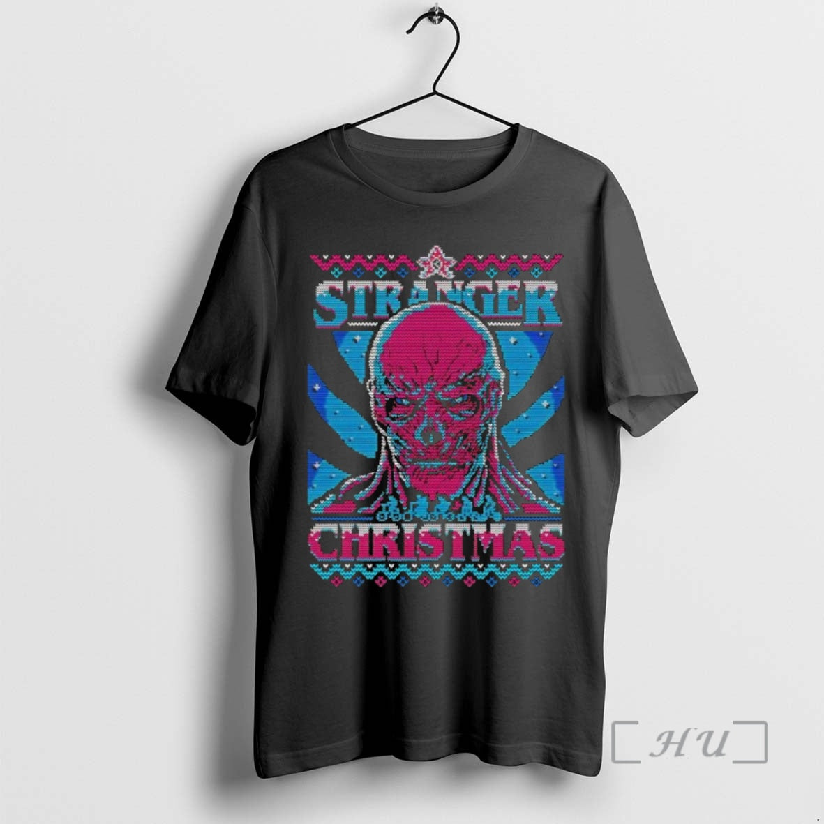 Trending Stranger Ugly Christmas 2025 Black T-Shirts, Hoodie, Sweatshirt | InkThreadWorks.com