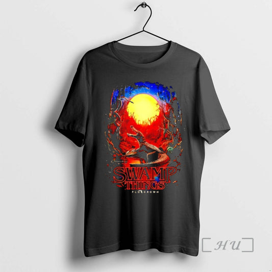 Trending Swamp Things Crocodile Flo Grown T-Shirts, Hoodie, Sweatshirt | InkThreadWorks.com
