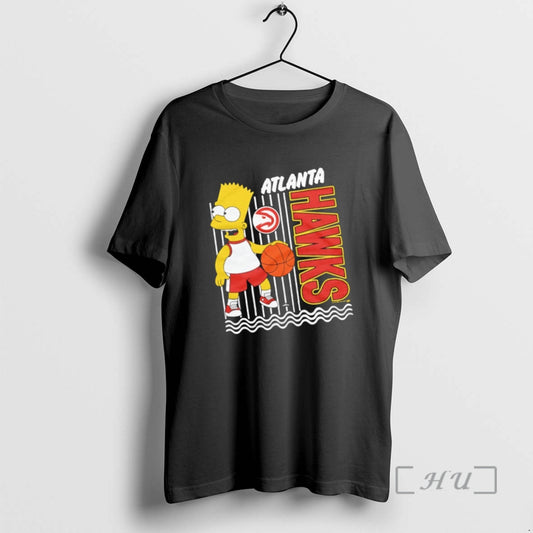 Trending The Bart Simpson X Atlanta Hawks Basketball T-Shirts, Hoodie, Sweatshirt | InkThreadWorks.com