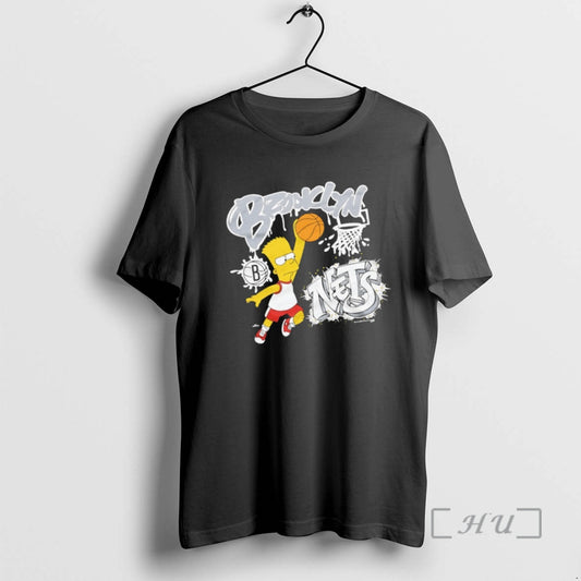Trending The Bart Simpson X Brooklyn Nets Basketball T-Shirts, Hoodie, Sweatshirt | InkThreadWorks.com