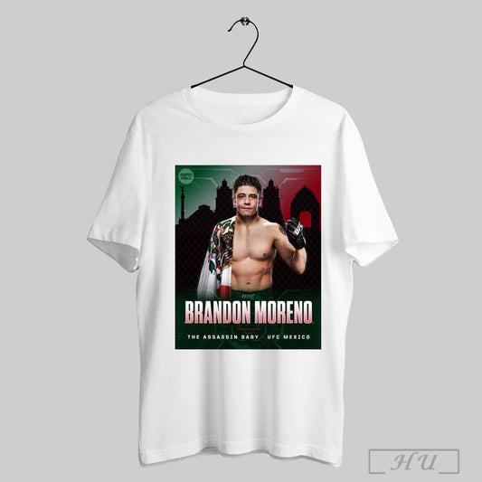 Trending Ufc Mexico 2025 Back To Back Wins For Brandon Moreno The Assassin Baby Poster