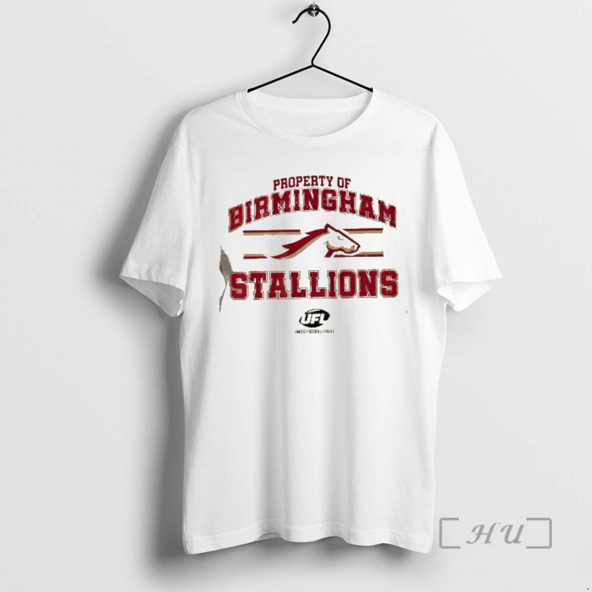 Trending United Football League Property Of Birmingham Stallions T-Shirts, Hoodie, Sweatshirt | InkThreadWorks.com