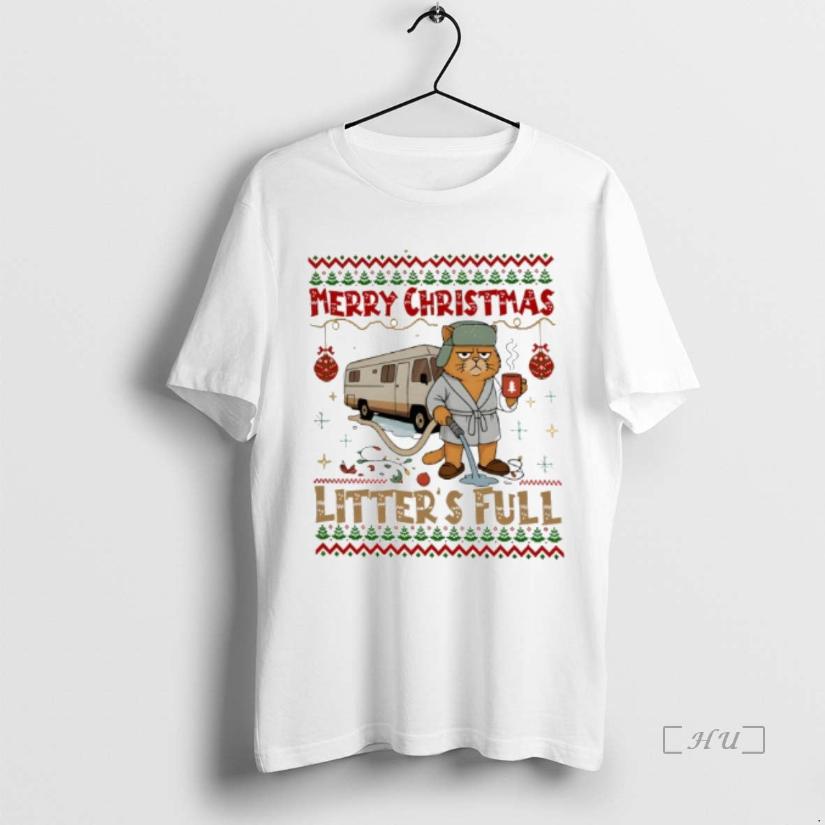 Trending Vintage Litters Full Cat Christmas T-Shirts, Hoodie, Sweatshirt | InkThreadWorks.com