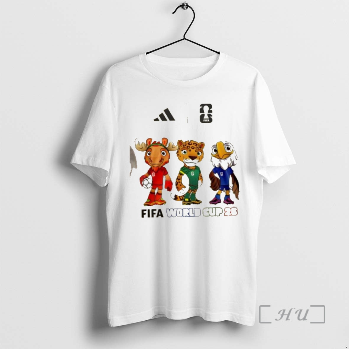 Trending World Cup 2026 Usa Canada Mexico Mascots 2 Sided T-Shirts, Hoodie, Sweatshirt | InkThreadWorks.com