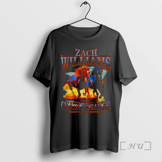 Trending Zach Williams Chainbreaker Nashville Tennessee T-Shirts, Hoodie, Sweatshirt | InkThreadWorks.com