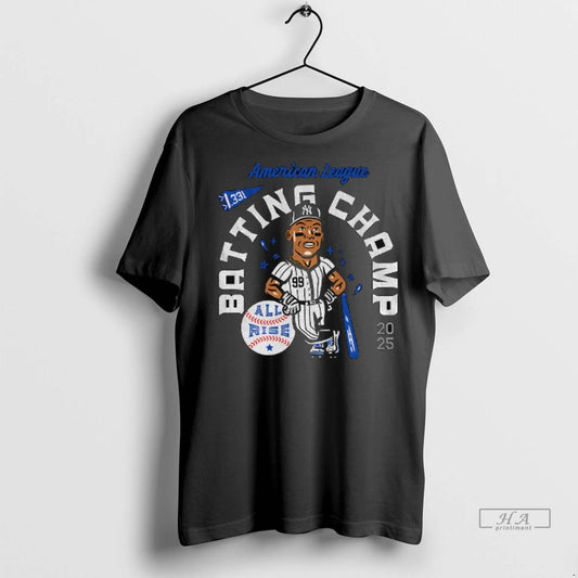 Trendy Aaron Judge New York Yankees Mlb Baseball American League Batting Champ 2025 Shirt Sweater