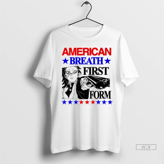 Trendy American Breath First Form Shirt Sweater