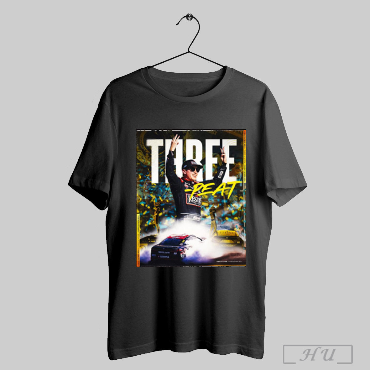 Trendy Christopher Bell Ring The Bell Three Times Joe Gibbs Racing Nascar 2025 Poster