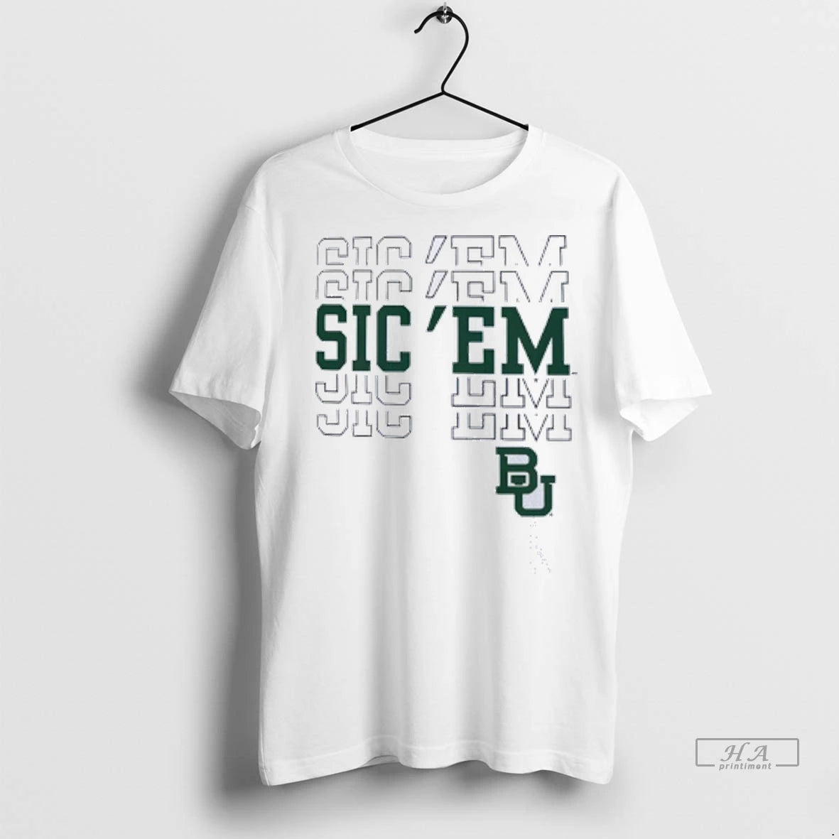 Trendy Officials Baylor Bears Ivory Sic Em Shirt Sweater