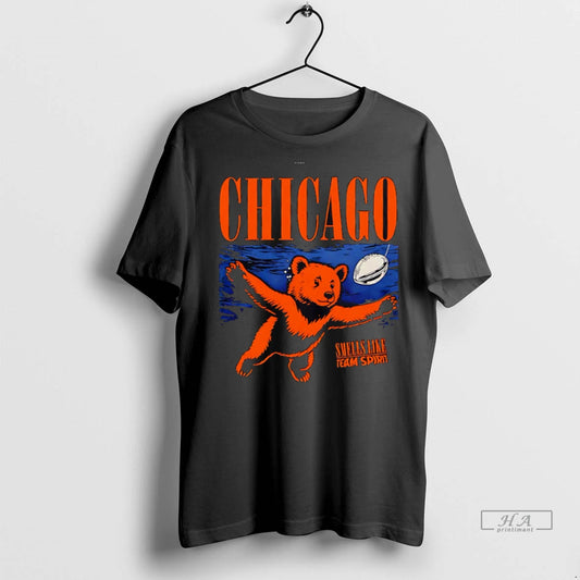 Trendy Officials Chicago Bear Smells Like Team Spirit Shirt Sweater